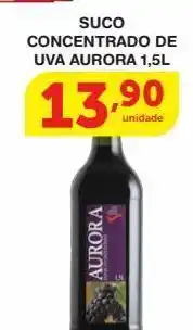 Roldão Suco de uva aurora 1,5l oferta