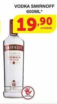 Roldão Vodka smirnoff 600ml oferta