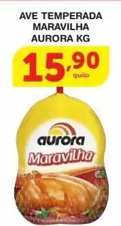 Roldão Ave temperada aurora kg oferta