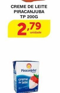 Roldão Creme de leite piracanjuba 200g oferta