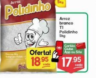 Supermercados Princesa Arroz branco t1 polidinho 5kg oferta