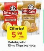Supermercados Princesa Batata palha elma chips 90g/100g oferta