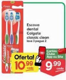Supermercados Princesa Escova dental colgate classic clean leve 3 pague 2 oferta