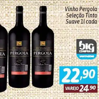 Supermercados Big Compra Vinho oferta