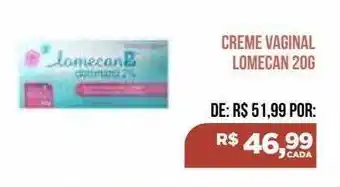 Creme vaginal lomecan 20g