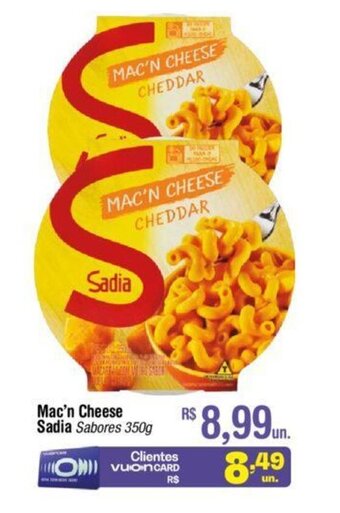 Fort Atacadista Mac'n Cheese Sadia 350g oferta