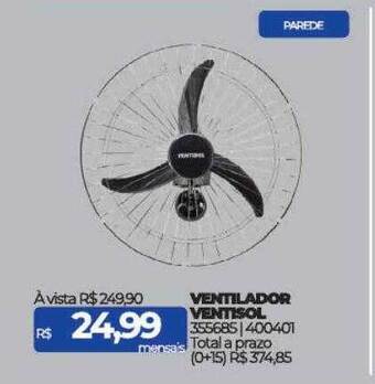 Lojas Certel Ventilador ventisol oferta