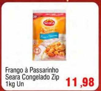 Spani Atacadista Frango à passarinho seara congelado zip oferta