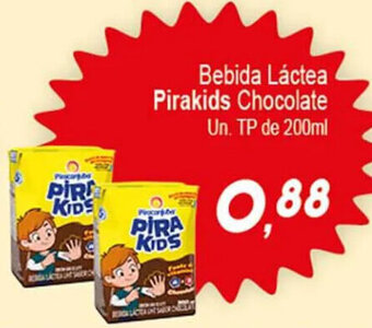 Bebida lactea Pirakids chocolate 200ml