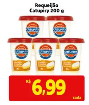 Mercado Extra Requeijao Catupiry 200g oferta