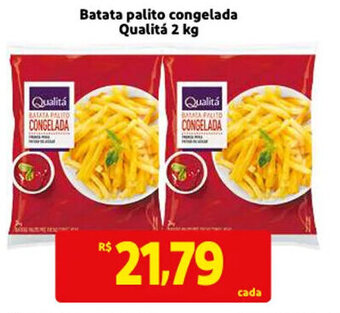Mercado Extra Batata palito congelada Qualita 2kg oferta