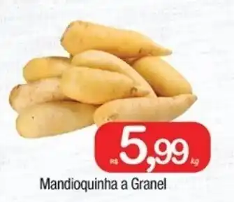 Supermercados Caetano Mandioquinha a granel 1kg oferta
