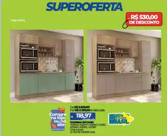 Lojas Certel Cozinha botanic oferta
