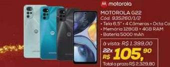 Lojas Colombo Motorola g22 oferta