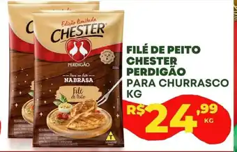 Supermercado Estrela Azul File de Peito Chester Perdigao 1kg oferta