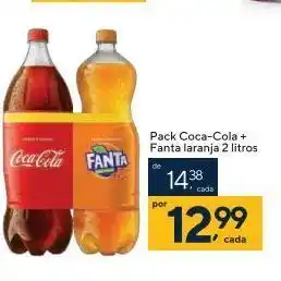 Coop Pack coca cola e fanta laranja oferta