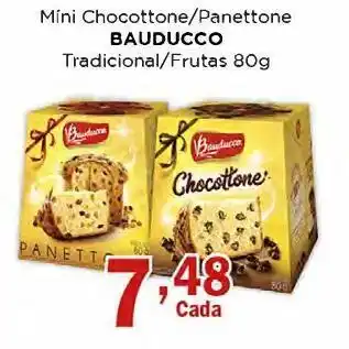 Supermercados Mundial Mini chocottone mundial oferta