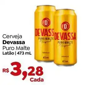 Novo Atacarejo Cerveja devassa oferta