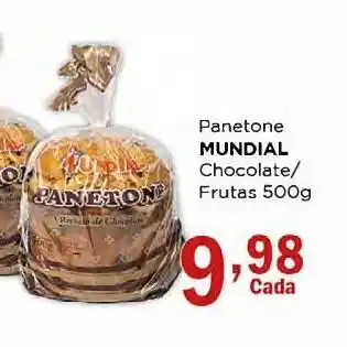 Supermercados Mundial Panetone mundial oferta