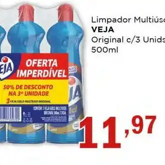 Supermercados Mundial Limpador multiúso veja mundial oferta