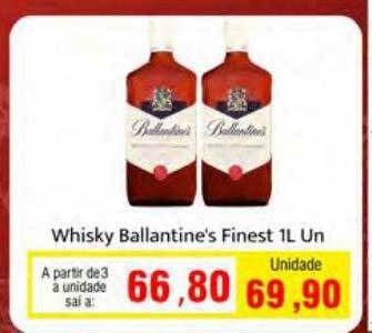 Spani Atacadista Whisky ballantine's finest oferta