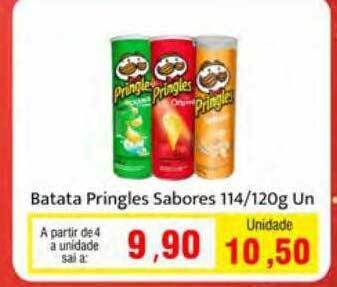 Batata pringles sabores un