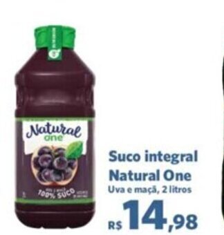 Suco Integral Natural One 2L