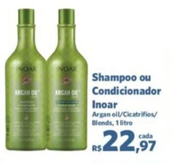 Shampoo ou condicionador Inoar 1L