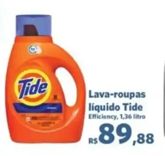 Sam's Club Lava roupas Liquido Tide 1.36L oferta