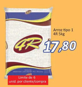 Supermercados Savegnago Arroz Tipo 1 4R 5kg oferta