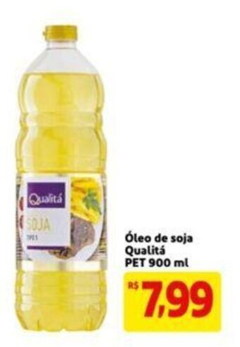 Extra Supermercado Oleo de Soja Qualita PET 900ml oferta