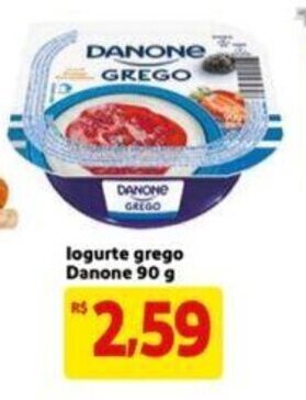 Extra Supermercado Iogurte Grego Danone 90g oferta