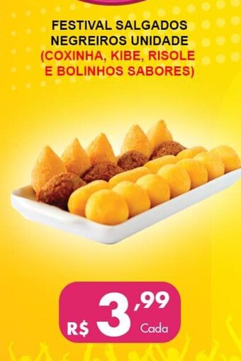 Negreiros Festival Salgados Negreiros unidade oferta
