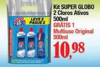 Supermercados Unidos Kit super globo 2 cloros ativos oferta