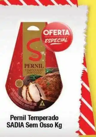 Supermercados Unidos Pernil termperado sadia sem osso oferta