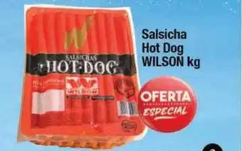 Supermercados Unidos Salsicha hot dog wilson oferta