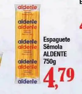 Supermercados Unidos Espaguete sêmola aldente oferta