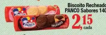 Supermercados Unidos Biscoito recheado panco sabores oferta
