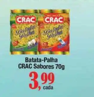 Supermercados Unidos Batata-palha crac sabores oferta