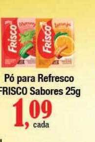 Supermercados Unidos Pó para refresco frisco sabores oferta