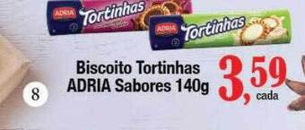 Supermercados Unidos Biscoito tortinhas adria sabores oferta