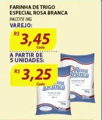 Assaí Atacadista Farinha de Trigo Especial Rosa Branca 1kg oferta