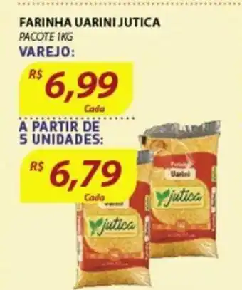 Assaí Atacadista Farinha Uarni Jutica 1kg oferta