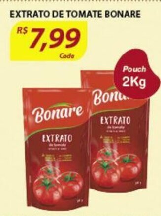 Assaí Atacadista Extrato de Tomate Bonare 2kg oferta