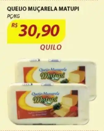 Assaí Atacadista Queijo mucarela Matupi 1kg oferta