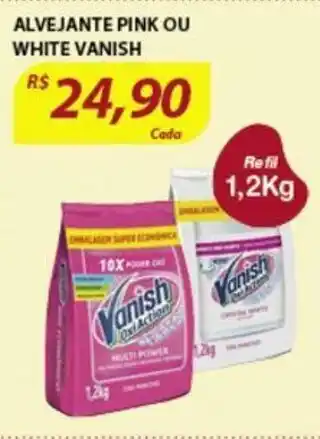 Assaí Atacadista Alvejante Pink ou White Vanish 1.2kg oferta