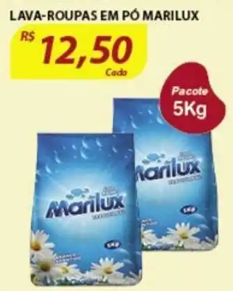 Assaí Atacadista Lava roupas em po Marilux 5kg oferta