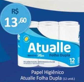 Tchê Farmácias Papel higiênico atualle folha dupla oferta