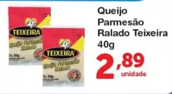 Roldão Queijo Parmesao Ralado Teixeira 40g oferta