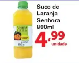 Suco de Laranja Senhora 800ml